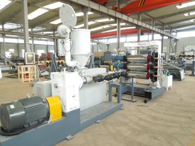 China Water Cooling Single Screw Extruder Plastic Sheet / Board Extrusion Line 100-1000kg/H for sale