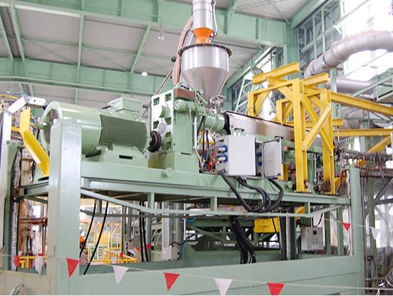 Quality 426-820mm 3 Layer PE 2PE Steel Pipe Internal External Blasting Machine for sale