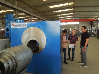 China Blasting Coating Beveling Machine Line For 3PE Steel Pipe Hollow Structure Wall for sale