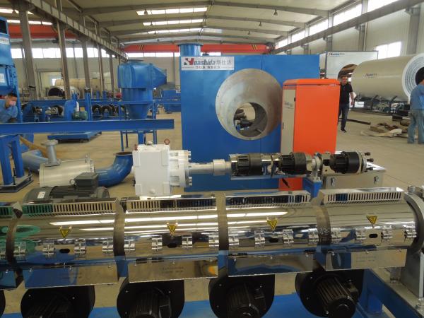 Quality 3PE Pipe Three Layer PE FBE Coating Production Line 300-500kW for sale