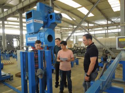 China 3LPE coating machine,Interne Pipe Coating Equipment,China Fabrieken productie Te koop