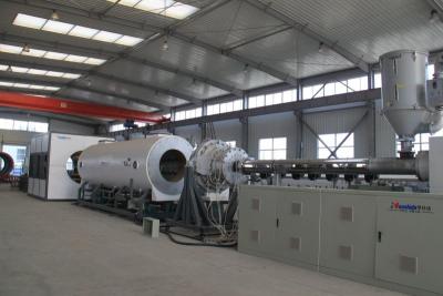 Quality HDPE Pipe Extrusion Line Water Gas Supplying Pipe Machine Plastic Extruder 16 for sale