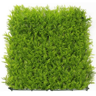China Artificial Grass Fence Garden Hedges Artificial Plant Wall And Turf for sale