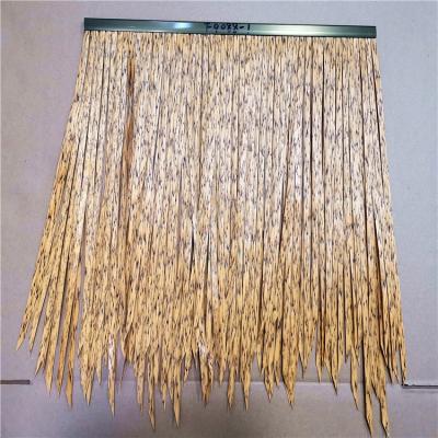 China Thatch Coconut Palm Synthetic Roof Thatch Natural Color for sale