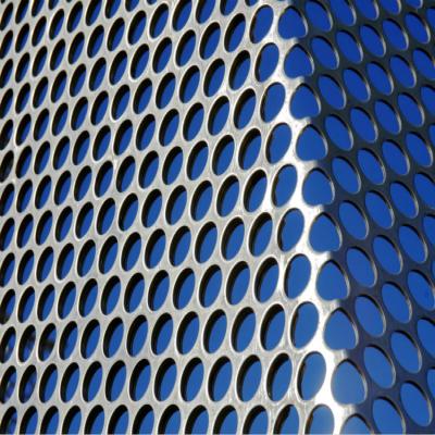 China Decorative Micro Perforated Aluminium Sheet Plate Mesh Architectural Curtain Wall for sale
