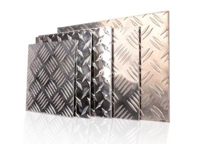 China 6005 6061 3003-H22 Aluminum Diamond Plate Alloy Boat Floor 5 Bar Polished for sale