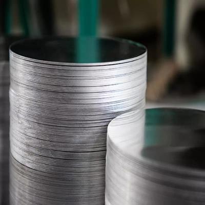 China Placa circular de disco redondo de liga de alumínio 1050 1060 1100 Temper O Industrial para panela à venda