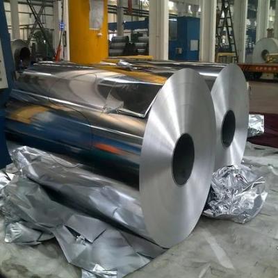 China Papel de aleación de aluminio 8011 personalizado de 40 micrones a prueba de calor en venta