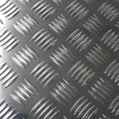 China Embossed Patterned Aluminum Diamond Plate 8mm For Architectural Appearance for sale