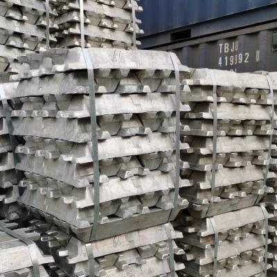 China 6063 aluminio puro del lingote AL99.60 ADC12 del metal del lingote de la aleación de aluminio en venta