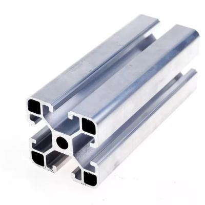 China Powder Coated Aluminum Profile Channel Construction 100x100 30x30 for sale