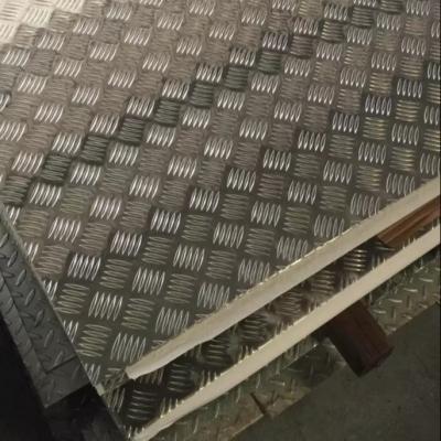 China Embossed Aluminum Diamond Plate Sheets .025