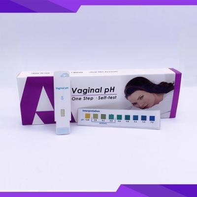 China Vaginal PH Rapid Test Biochemistry Reagents High Sensitivity for sale