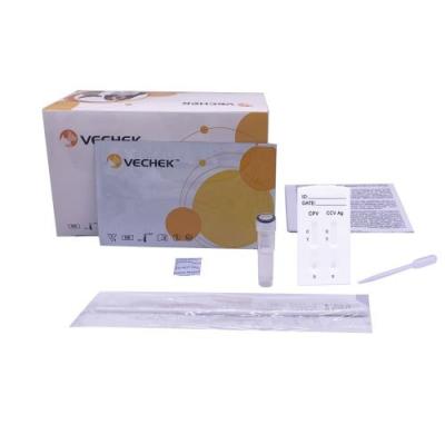 China Veterinaire CPV CCV Ag Test Kit Feces Vomit Te koop