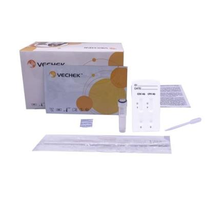 China CDV CPV Ab Combined Antibody Rapid Test Cassette For Semi Quantitative Detection for sale