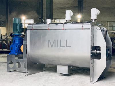 China máquina de mistura da fita da capacidade 1000kg, estábulo horizontal do misturador da fita à venda