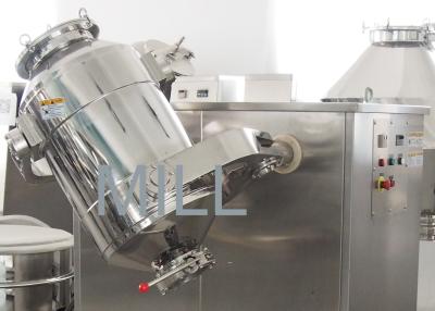 China Tipo operación fácil de la mezcladora 3d del oscilación de la mezcladora del polvo del té modificada para requisitos particulares en venta