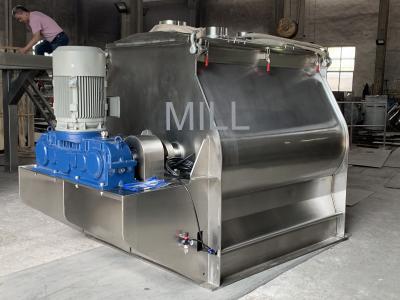 China Hochleistungsdoppeltrockenes Pulver-Mischmaschine des wellen-Paddel-16rpm zu verkaufen