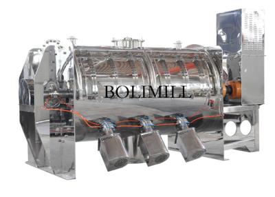 China Tubular Powder Horizontal Plough Mixer Blender Machine for sale