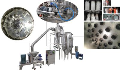 China Trocknen Sie Manioka-Schleifer Machine des Pulver-2000rpm 10mm zu verkaufen