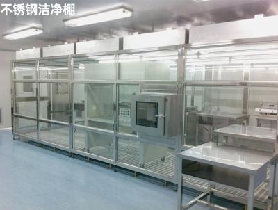 Chine Cabine de Cleanroom de l'alliage d'aluminium ISO8 de Downflow avec le filtre de Hepa à vendre