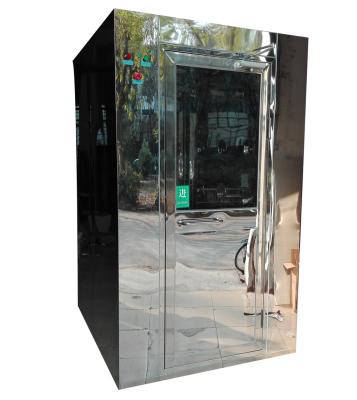 China 4 Persons Cleanroom Air Shower Booth Electronically Interclock for sale
