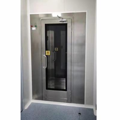 China Single Person SUS304 220V Cleanroom Air Shower In Pharmaceutical Industry for sale