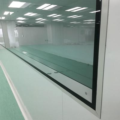 China Workshop Hospital Observation Room Flush Wall Cleanroom Window for sale