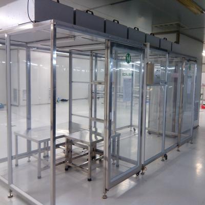 China Plexiglass Cleanroom Booth for sale