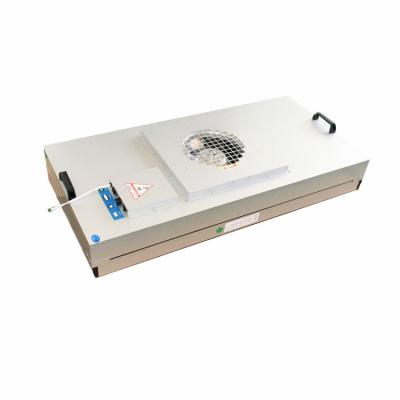 China lightweight Cleanroom Ultra Thin Box depth 180mm Blower Filter Unit for sale