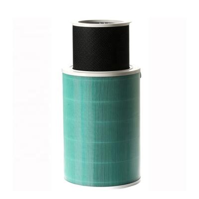 China Plastic Frame HEPA Cylinder Dust Air Filter Removal Formaldehyde for sale