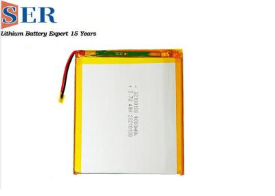 China 32100100 Lipo 3.7V 5100mah Lithium Polymer Battery For Tablet Consumer Electronics for sale