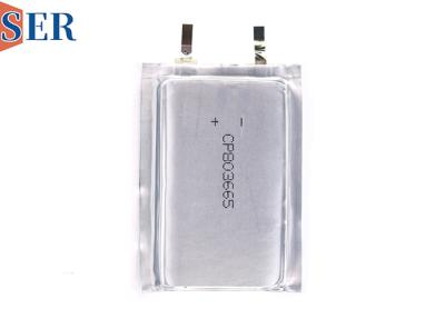 China SER CP803665 Limno2 Ultra Thin Battery 3.0V Primary Soft Package Lithium Manganese Battery for sale