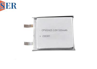 China CP502425 CP502525 Lithium Manganese Soft Pack Battery 3.0V Li-MnO2 Soft Pouch Cell For RFID IoT LoRa Alar for sale