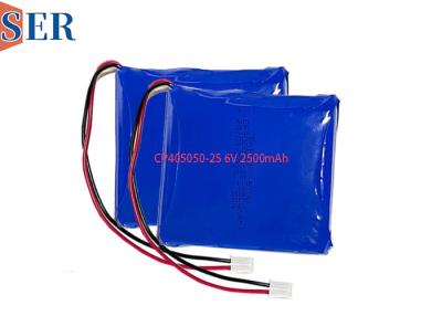 China Custom design CP405050-2S battery pack 6.0V 2500mAh primary lithium battery for sale