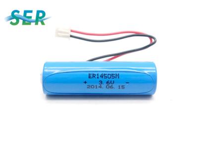 China Kundengebundene Größe ER14505M-2P 1S2P CER Zustimmung Lis SOCL2 Batterie-4400mAh 3.6V/7.2V AA zu verkaufen