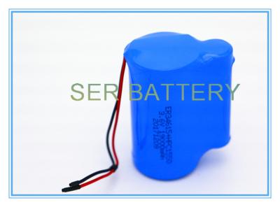 China Lisocl2 hohe gegenwärtige Batterie, hoher Rate Discharge Battery HPC1550 hybrider Impuls-Kondensator 3.6V ER34615 zu verkaufen