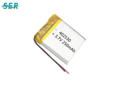 China 3.7V Rechargeable Lithium Polymer Battery LP402535 PCM Wire For Digital Products for sale