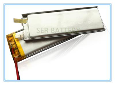 China Kleine ultra dünne wieder aufladbare quadratische Form der Lithium-Polymer-Batterie-583040 3.7V 700mAh zu verkaufen