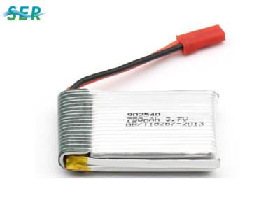 China High Power 3.7 Volt Drone Battery , 902540 Drone Lithium Ion Battery With PCB PCM for sale