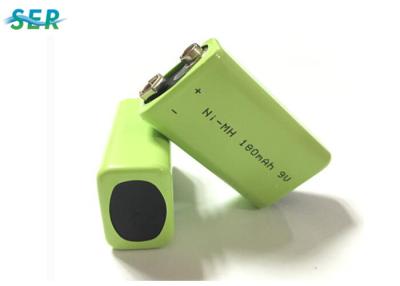 Chine Batterie au lithium de Nimh 9V, détecteur d'Ion Rechargeable Battery For Smoke du lithium 180mAh à vendre