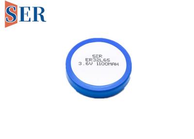 China ER32L65 3.6V 1/10D Button Cell Battery Buckle Type 1000mAh for sale