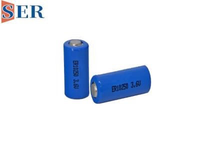 China ER10250 1/2 AAA Lithium Thionyl Chloride Battery 3.6 V Bobbin Type Primary LiSOCl2 for sale