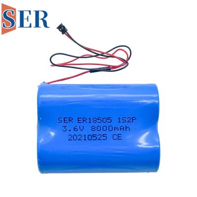 China ER14505 Li SOCL2 Battery 1S3P 3.6V 7.2V 10.8V ER 2/3A Size 2/3A Lithium Metal Battery for sale