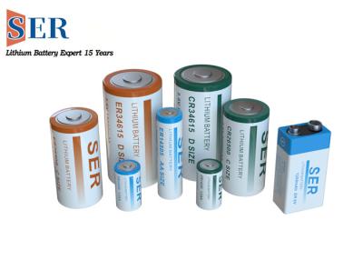 China Batterie-Lithium-Thionylchlorid-Zelle 3.6Volt nicht wiederaufladbare Li SOCL2 für intelligentes Meter zu verkaufen