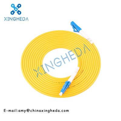 China LC-LC Single-Mode Fiber Jumper Tail Fiber Single Core 3m 5m 10m 15m 20m for sale