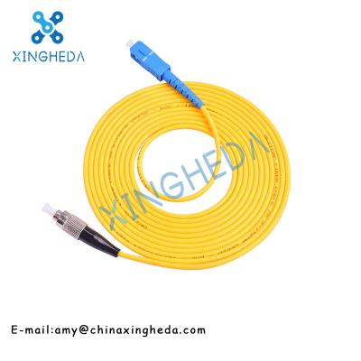 Chine Le pullover à un noyau unimodal 1m 3m de fibre de SC-FC 5m 10m 20m 30m coupent la queue la fibre à vendre