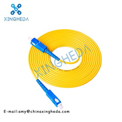 China SC-SC Single-mode single-core fiber jumper 1m 2m 3m 5m 8m 10m for sale