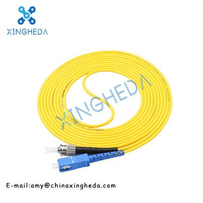 China Núcleo 3m da fibra da cauda da ligação em ponte da fibra do único-modo de SC-ST único 5m 10m 15m 20m à venda