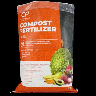 China Backseam Fertilizer Packaging Bag Plastic 15 Npk Organic PP Woven Sack for sale